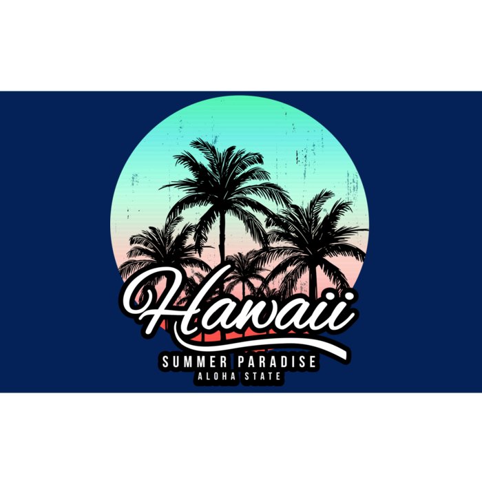 Hawaii Vintage Logo Bumper Sticker