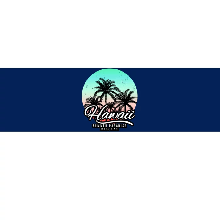 Hawaii Vintage Logo Bumper Sticker