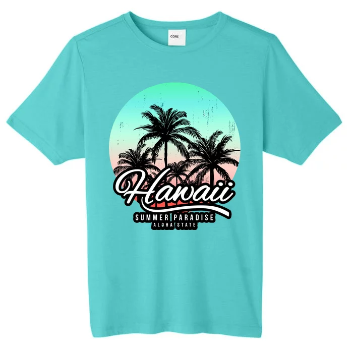 Hawaii Vintage Logo ChromaSoft Performance T-Shirt