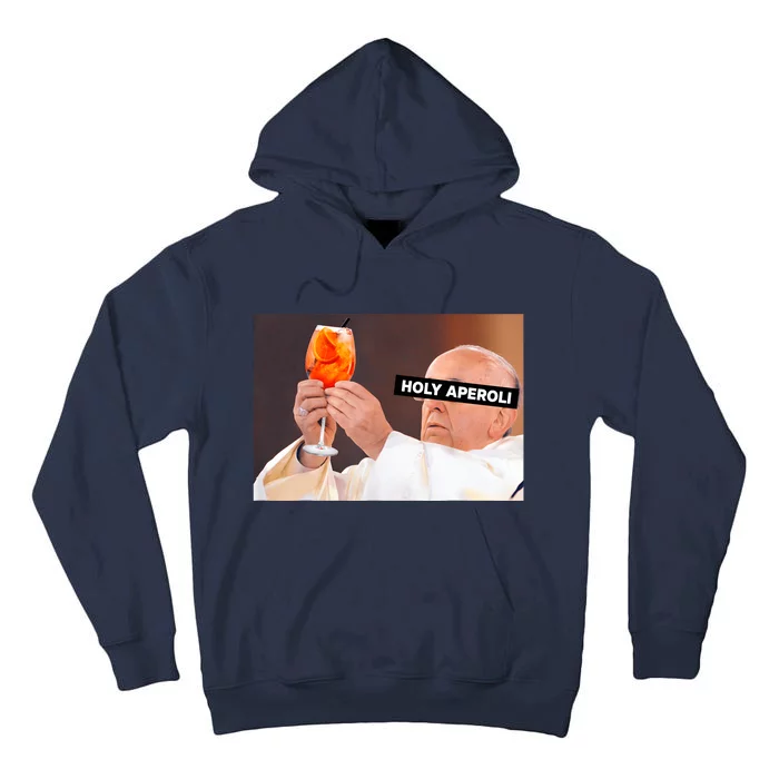 Holy Aperoli X Papst The Pope Drip X Francis Spritz Club Tall Hoodie