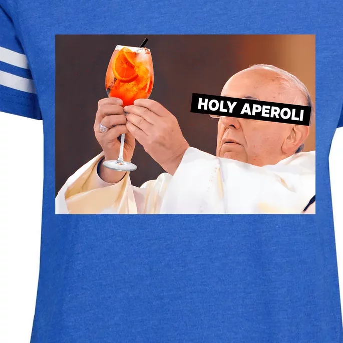 Holy Aperoli X Papst The Pope Drip X Francis Spritz Club Enza Ladies Jersey Football T-Shirt