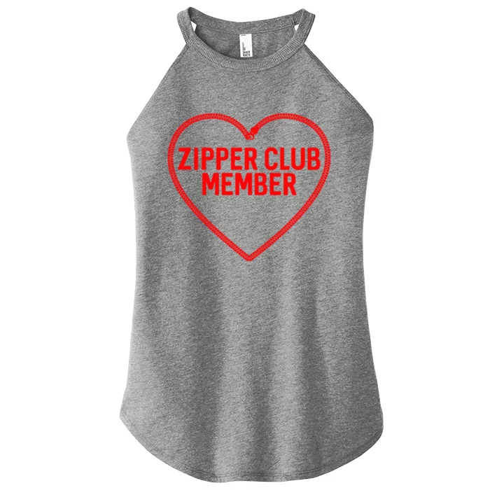 Heart Attack Zipper Club Open Heart Surgery Survivor Cute Gift Women’s Perfect Tri Rocker Tank