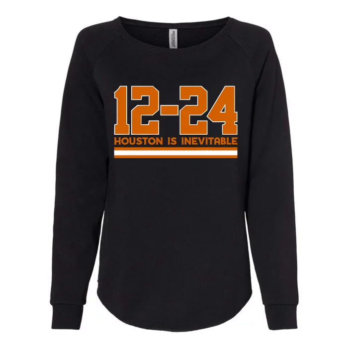 Houston Baseball 1224 Womens California Wash Sweatshirt