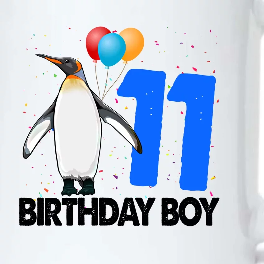 Happy Birthday 11 Funny Funny Gift Funny Penguin Tee Birds Gift Black Color Changing Mug