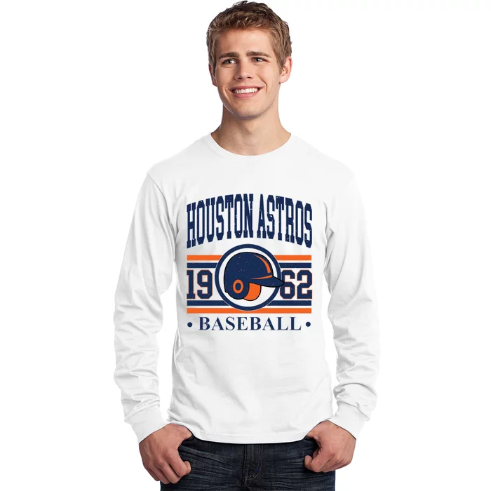 Houston Baseball 1962 Team Supporter Long Sleeve Shirt