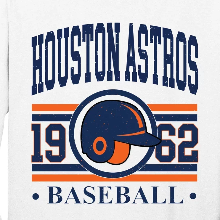 Houston Baseball 1962 Team Supporter Long Sleeve Shirt