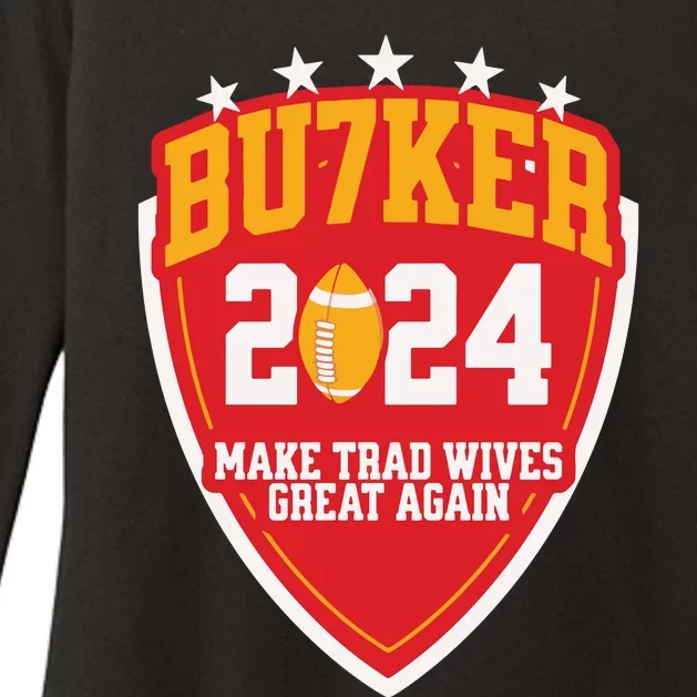 Harrison Butker 2024 Make Trad Wives Great Again Funny Harrison Butker Womens CVC Long Sleeve Shirt