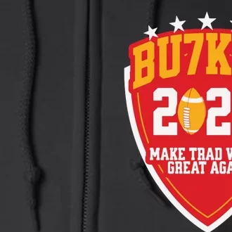 Harrison Butker 2024 Make Trad Wives Great Again Funny Harrison Butker Full Zip Hoodie