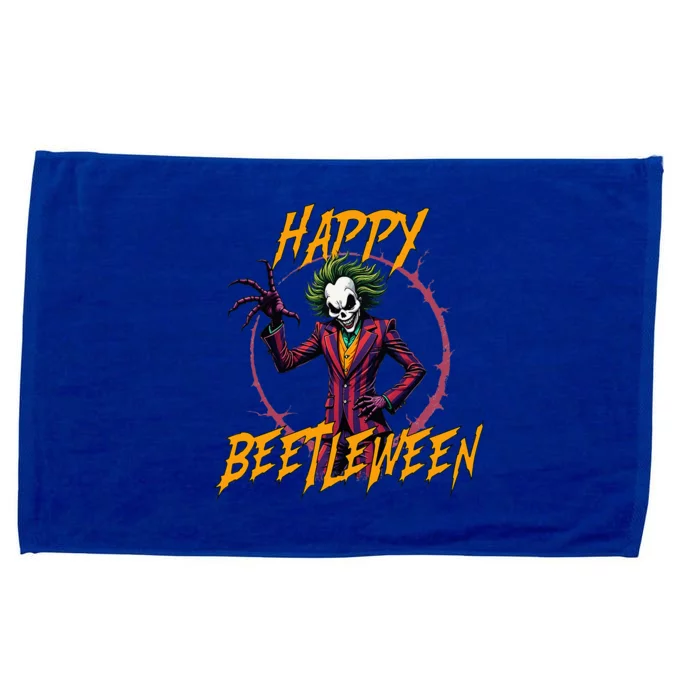 Happy Beetleween 2024 Original Design Microfiber Hand Towel