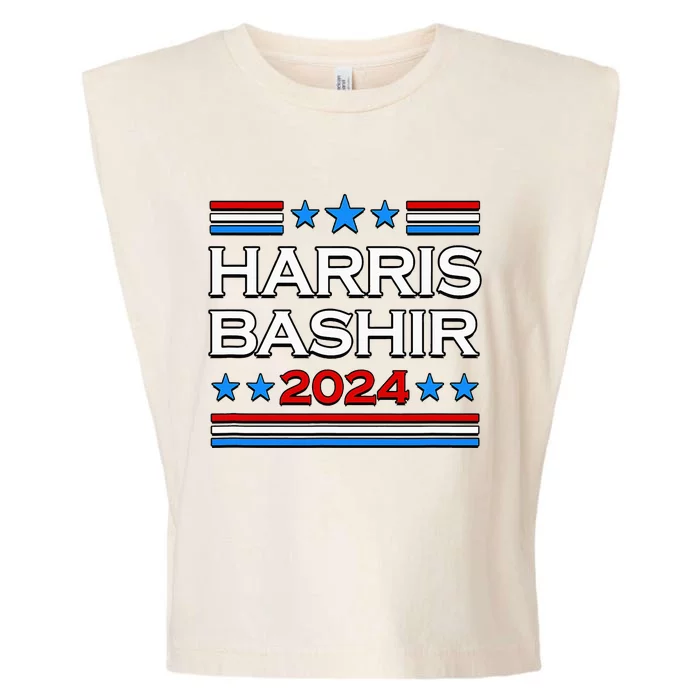 Harris Bashir 2024 For President Garment-Dyed Women's Muscle Tee