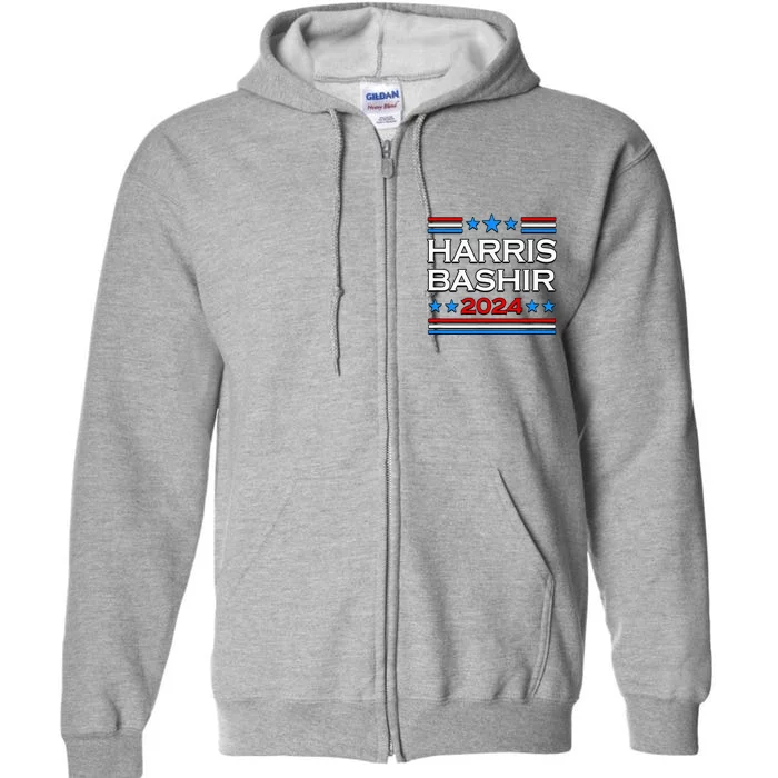 Harris Bashir 2024 For President Full Zip Hoodie