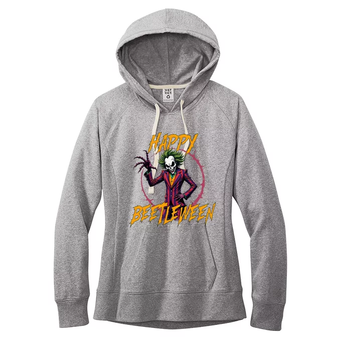 Happy Beetleween 2024 Original Design Women's Fleece Hoodie