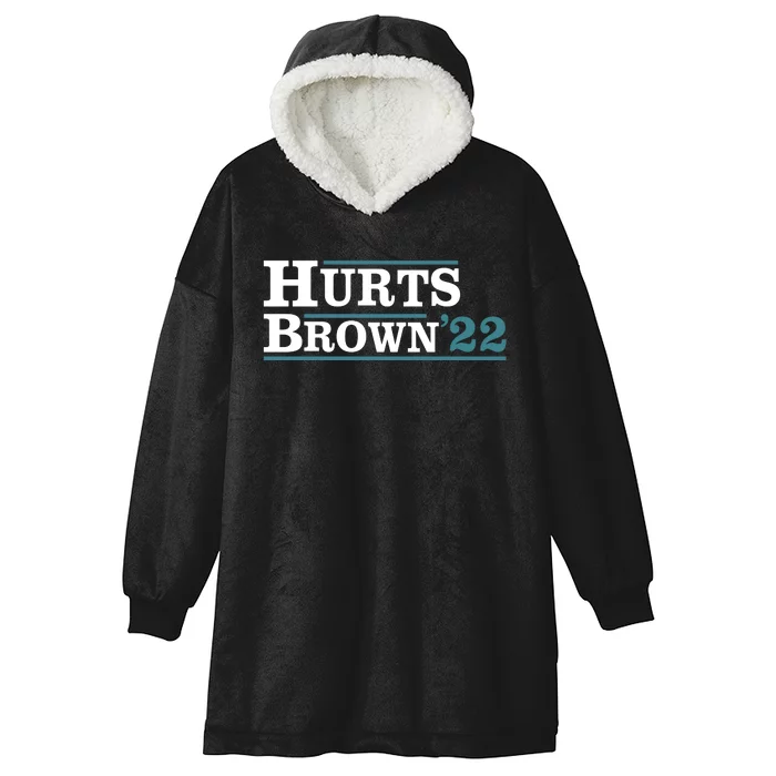 Hurts Brown 22 Hooded Wearable Blanket