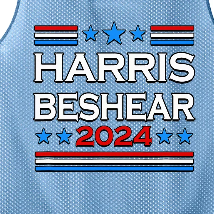 Harris Beshear 2024 For President Mesh Reversible Basketball Jersey Tank