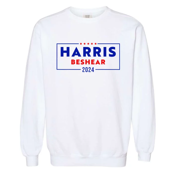 Harris Beshear 2024 Kamala Harris Andy Beshear 2024 Garment-Dyed Sweatshirt