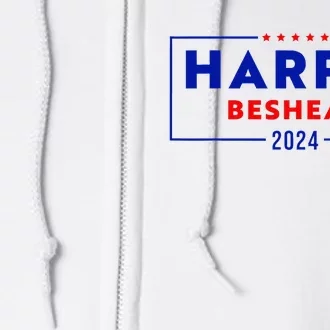 Harris Beshear 2024 Kamala Harris Andy Beshear 2024 Full Zip Hoodie