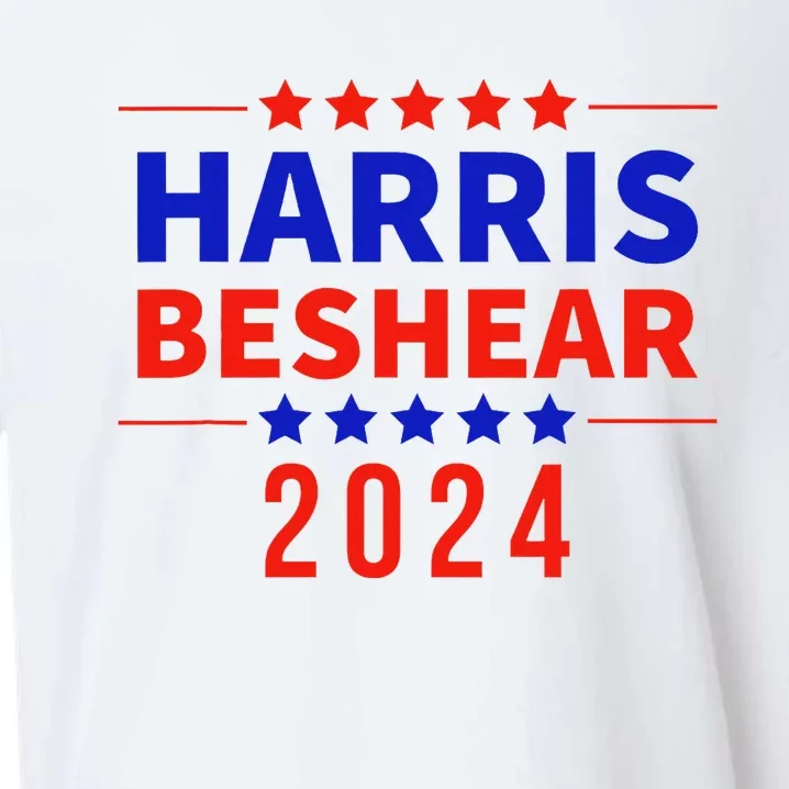 Harris Beshear 2024 Kamala Harris Andy Beshear President Sueded Cloud Jersey T-Shirt