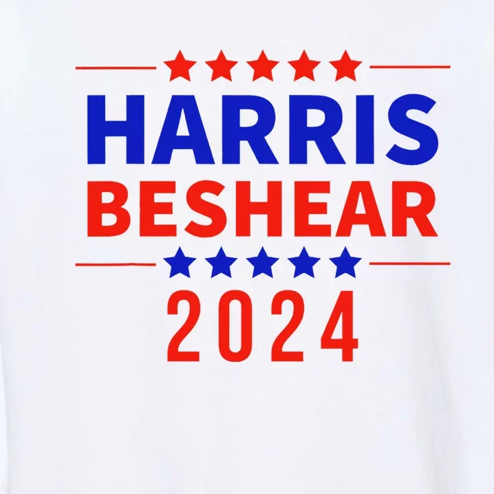 Harris Beshear 2024 Kamala Harris Andy Beshear President Garment-Dyed Sweatshirt