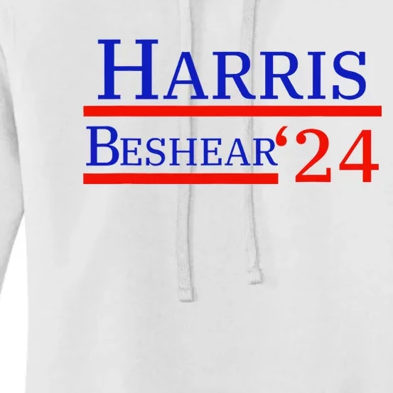 Harris Beshear 2024 Kamala Harris Andy Beshear President Women's Pullover Hoodie