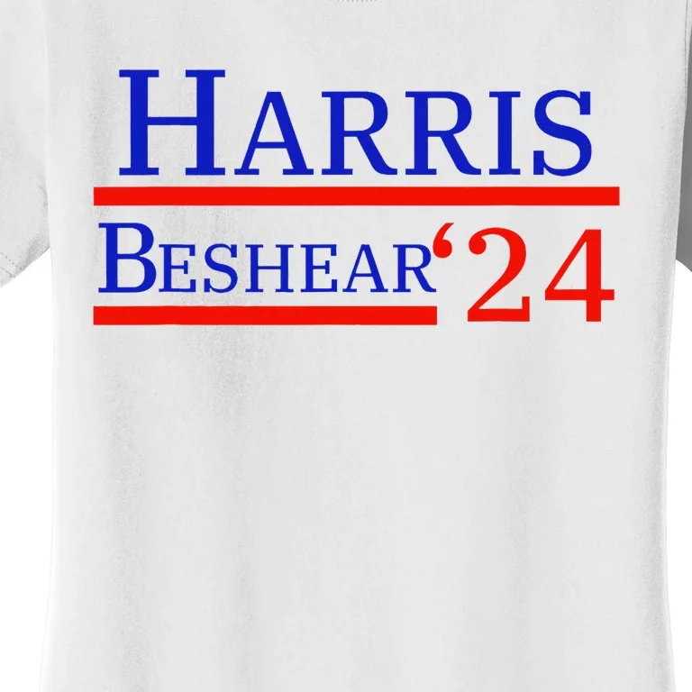 Harris Beshear 2024 Kamala Harris Andy Beshear President Women's T-Shirt