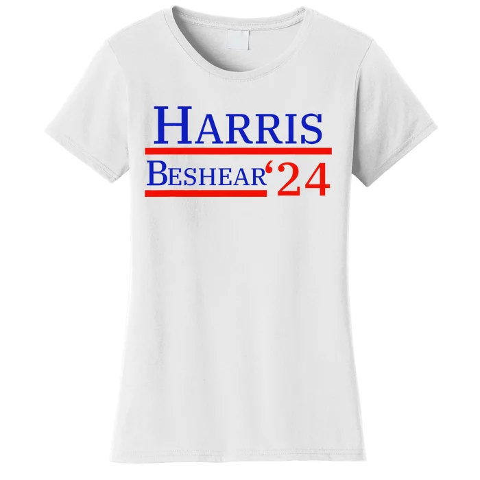 Harris Beshear 2024 Kamala Harris Andy Beshear President Women's T-Shirt