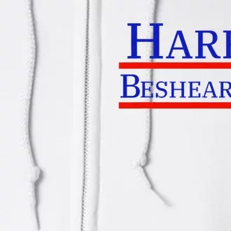 Harris Beshear 2024 Kamala Harris Andy Beshear President Full Zip Hoodie