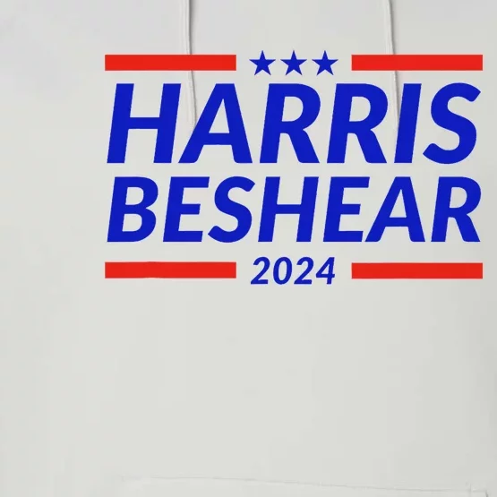 Harris Beshear 2024 Kamala Harris Andy Beshear President Performance Fleece Hoodie