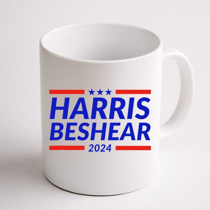 Harris Beshear 2024 Kamala Harris Andy Beshear President Front & Back Coffee Mug