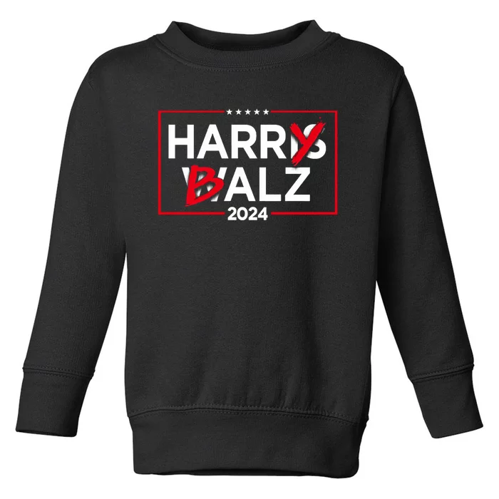 Harry Balz 2024 Toddler Sweatshirt