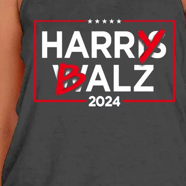 Harry Balz 2024 Women's Knotted Racerback Tank