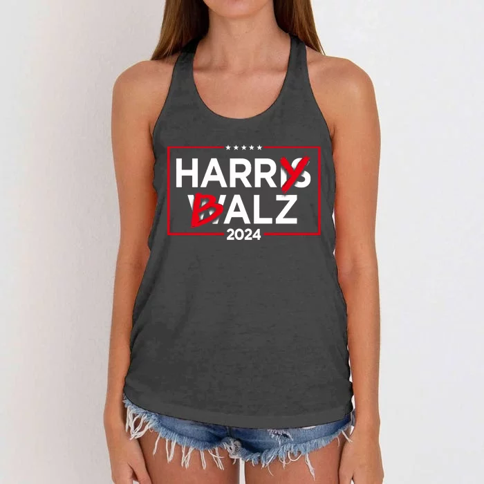 Harry Balz 2024 Women's Knotted Racerback Tank