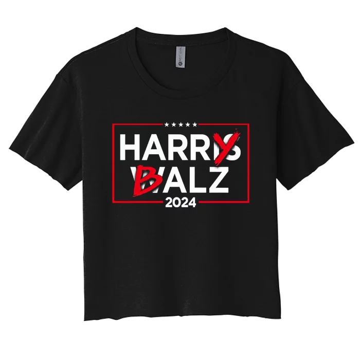 Harry Balz 2024 Women's Crop Top Tee