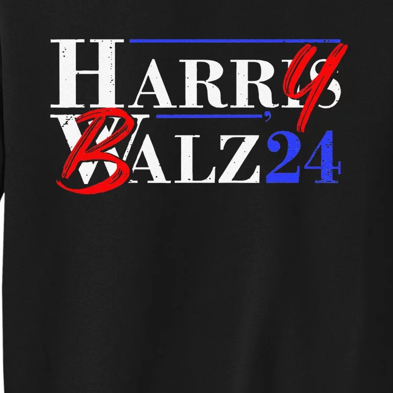 Harry Balz 2024 Funny Kamala Harris And Tim Walz 2024 Gift Sweatshirt