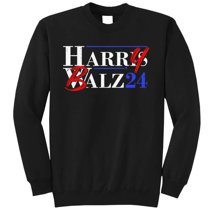 Harry Balz 2024 Funny Kamala Harris And Tim Walz 2024 Gift Sweatshirt