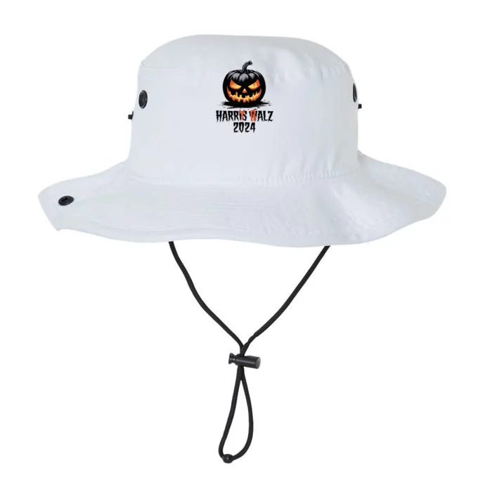 Harry Balz 2024 Funny Kamala Harris Walz Pumpkin Legacy Cool Fit Booney Bucket Hat