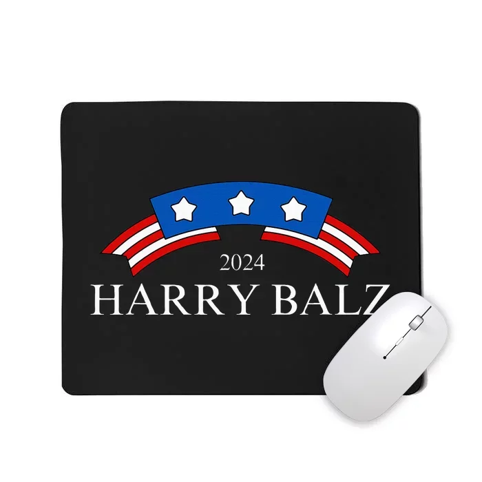 Harry Balz 2024 Funny Harris Walz 24 Democratics Vote Mousepad