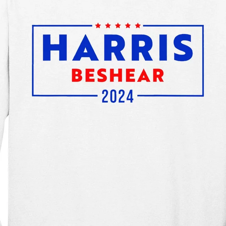 Harris Beshear 2024 Kamala Harris Andy Beshear 2024 Tall Long Sleeve T-Shirt