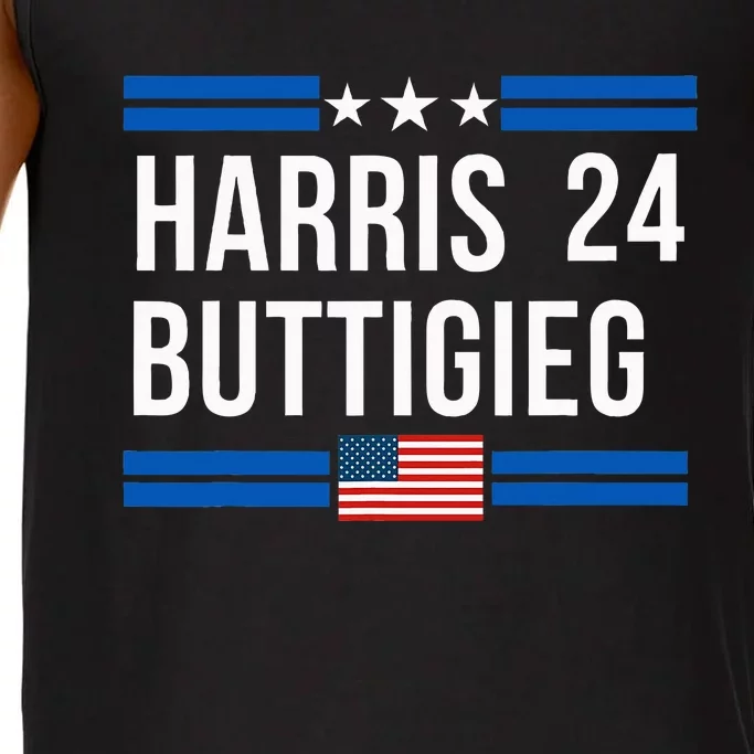 Harris Buttigieg 2024 Presidential Elect Campaign Comfort Colors® Tank Top