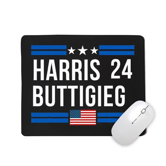 Harris Buttigieg 2024 Presidential Elect Campaign Mousepad