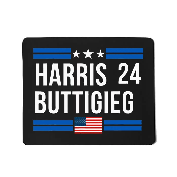 Harris Buttigieg 2024 Presidential Elect Campaign Mousepad