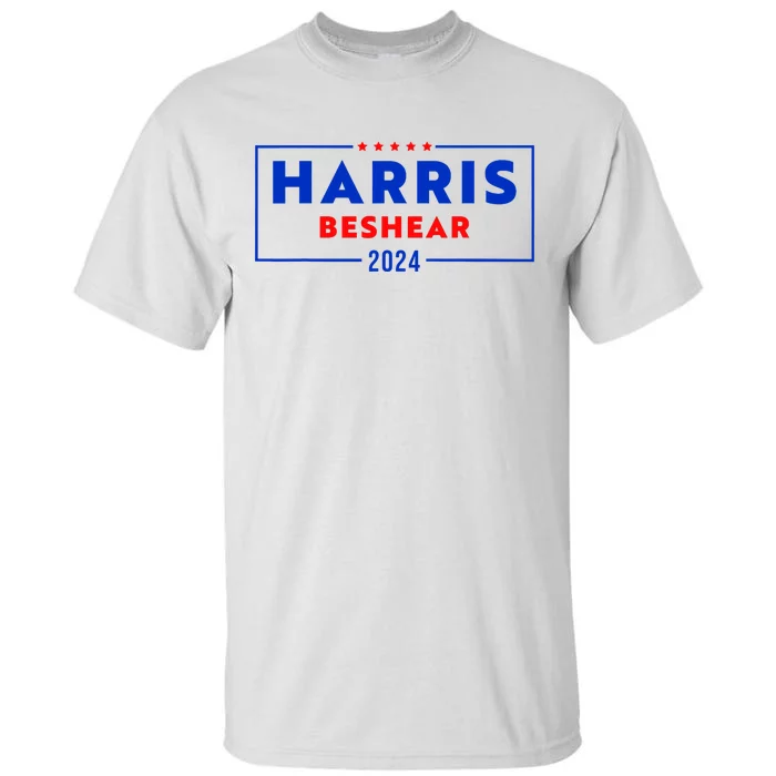 Harris Beshear 2024 Kamala Harris Andy Beshear 2024 Tall T-Shirt