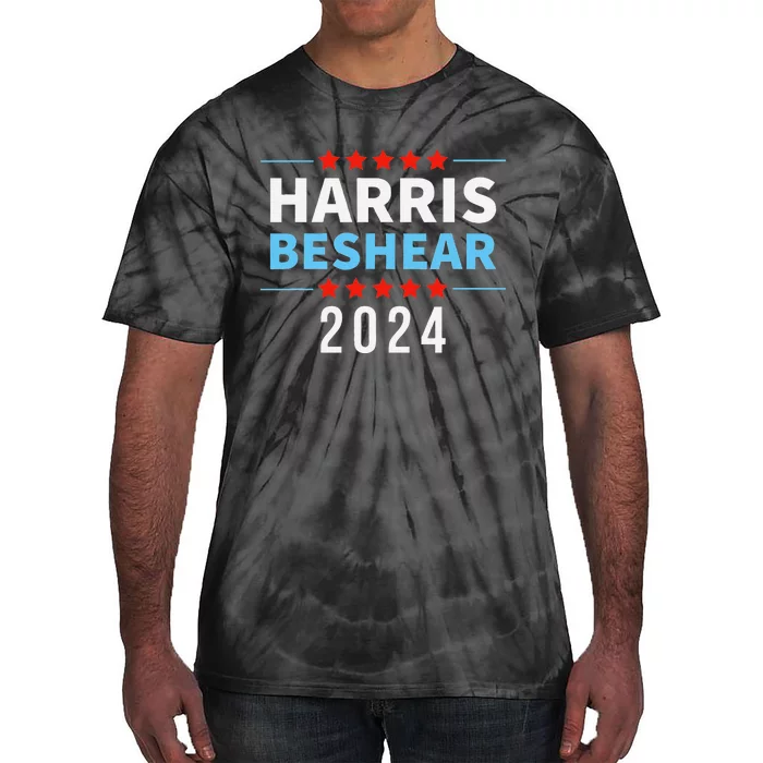 Harris Beshear 2024 Kamala Harris Andy Beshear President Tie-Dye T-Shirt