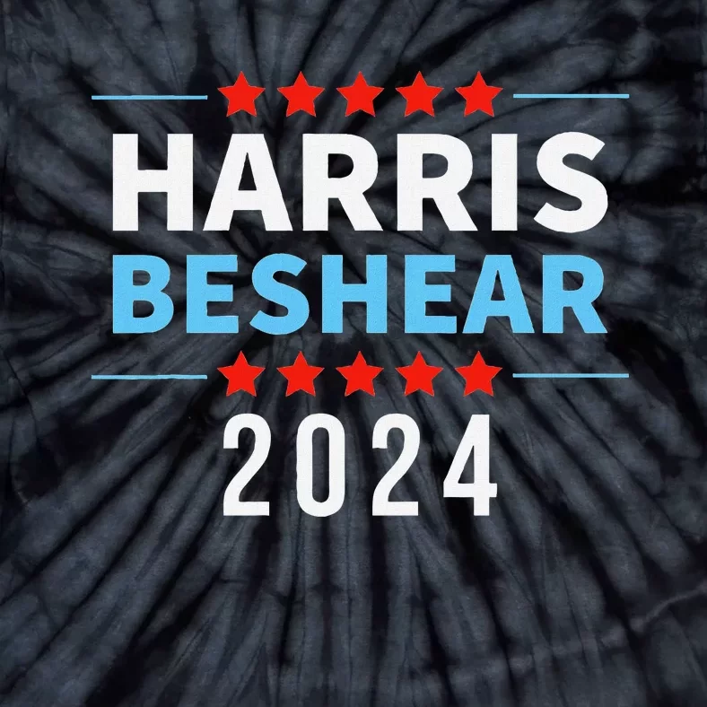 Harris Beshear 2024 Kamala Harris Andy Beshear President Tie-Dye T-Shirt