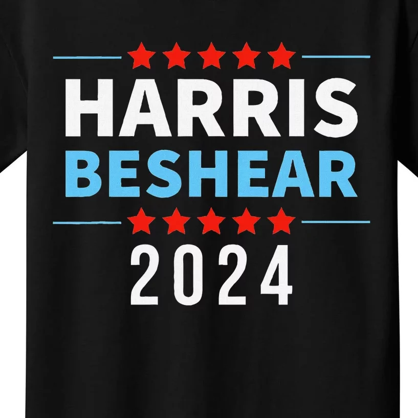 Harris Beshear 2024 Kamala Harris Andy Beshear President Kids T-Shirt