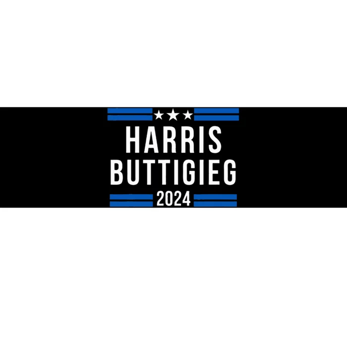 Harris Buttigieg 2024 Presidential Elect Campaign Bumper Sticker