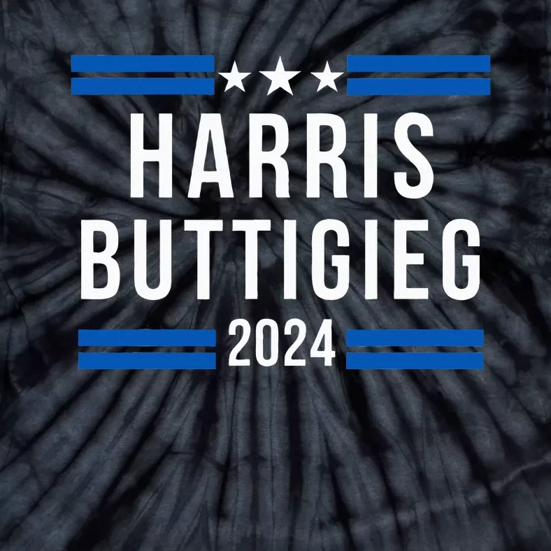 Harris Buttigieg 2024 Presidential Elect Campaign Tie-Dye T-Shirt