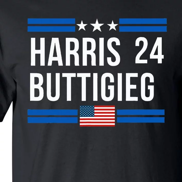 Harris Buttigieg 2024 Presidential Elect Campaign Tall T-Shirt