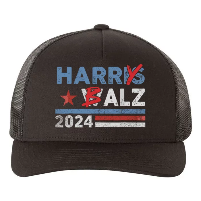 Harry Balz 2024 Yupoong Adult 5-Panel Trucker Hat