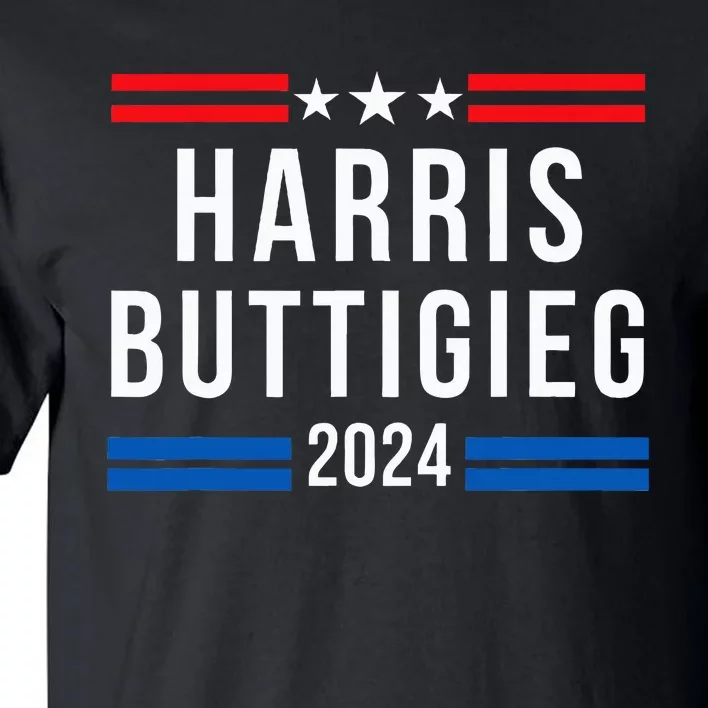 Harris Buttigieg 2024 Presidential Elect Campaign Tall T-Shirt