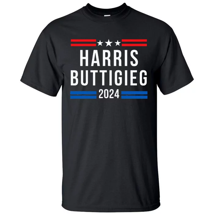 Harris Buttigieg 2024 Presidential Elect Campaign Tall T-Shirt